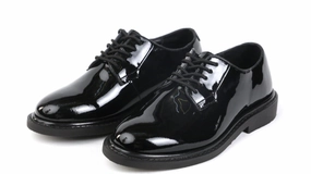 Derby 0469 - Women's Flat Leather Lace Up Shoes