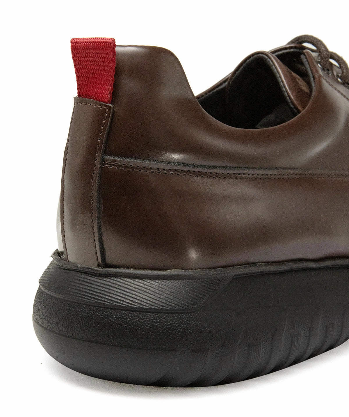 Derby Joey Marron Cream Lace Up Shoes