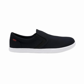 Dillon Canvas Slip-On. Men's Signature Logo Slip-on Sneaker