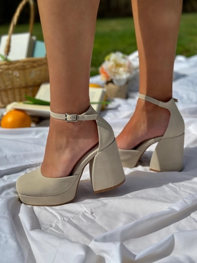 Lightweight Mary Jane Comfort Shoes Doll Platform Heels