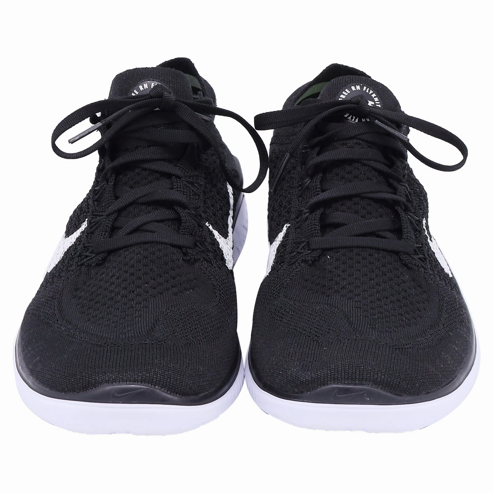 Nike Free RN Flyknit Sneakers in Black Polyester Skechers Gym Training Shoes