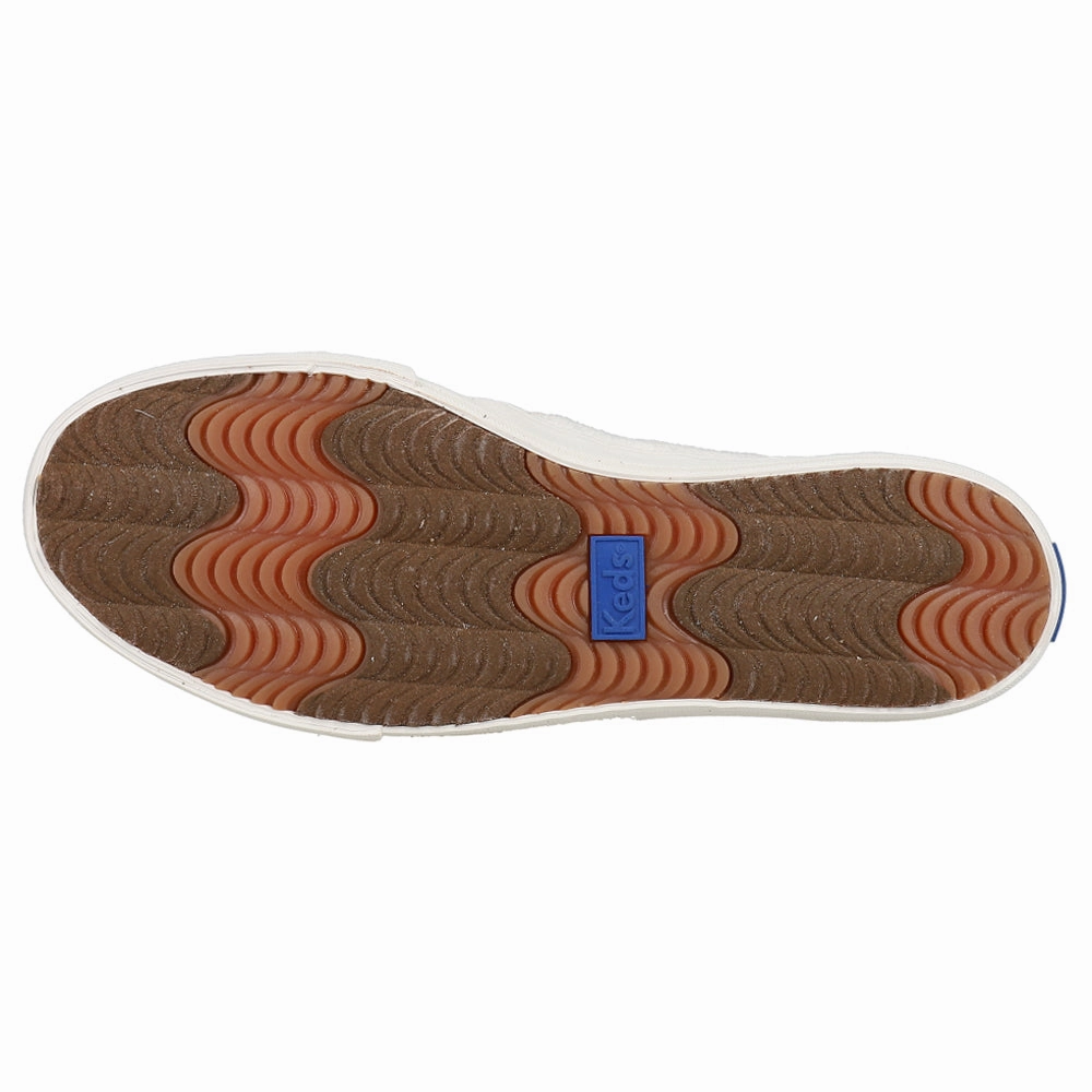 Double Decker Circle Crochet Slip On Sneakers Womens Leather Slip On > Leather Slip On