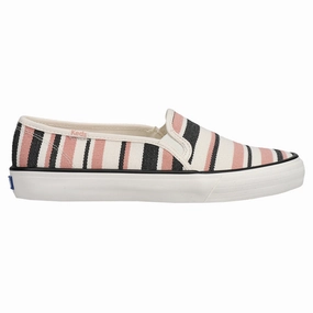 Socks For Slip On Shoes Double Decker Striped Slip On Sneakers