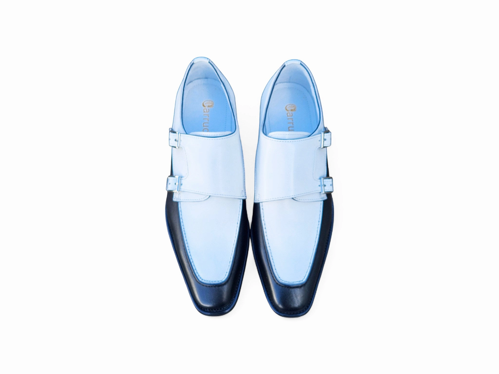 Double Monk Strap Two Tone Loafer Loake Oxford Brogues
