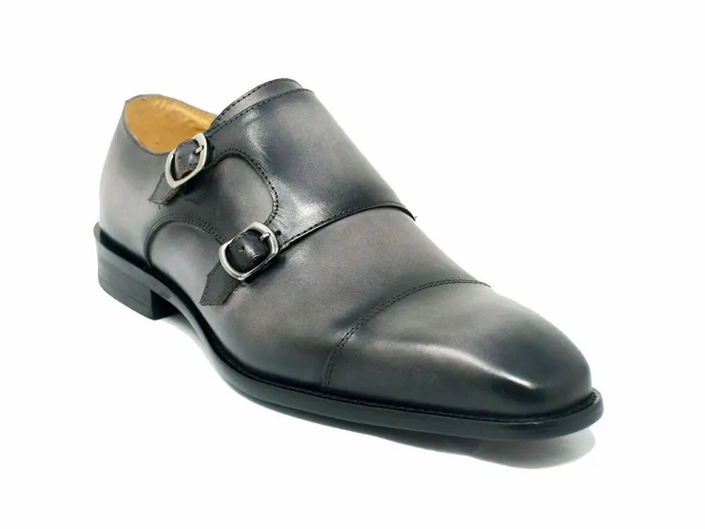 Double Monk Straps Leather Loafer Difference Between Brogue And Oxford Shoes