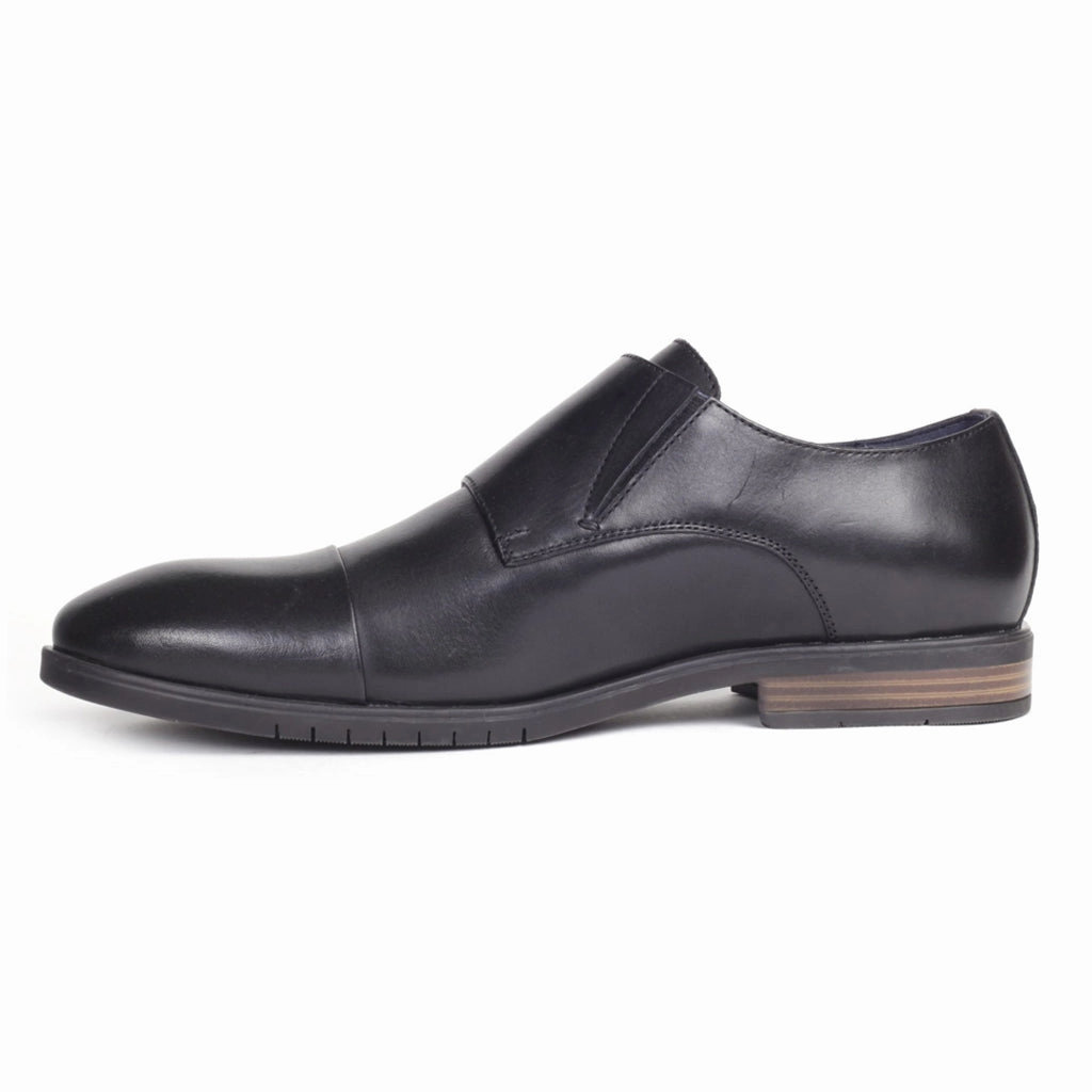 Double Strap Black Monk Karnes Brogue Cap Toe Boot J&m 1850