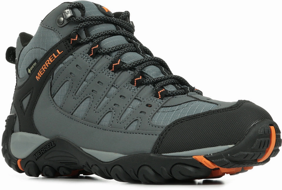 Merrell Accentor Sport Mid GORE-TEX Mens Walking Boots - Grey Spring Hiking Shoes