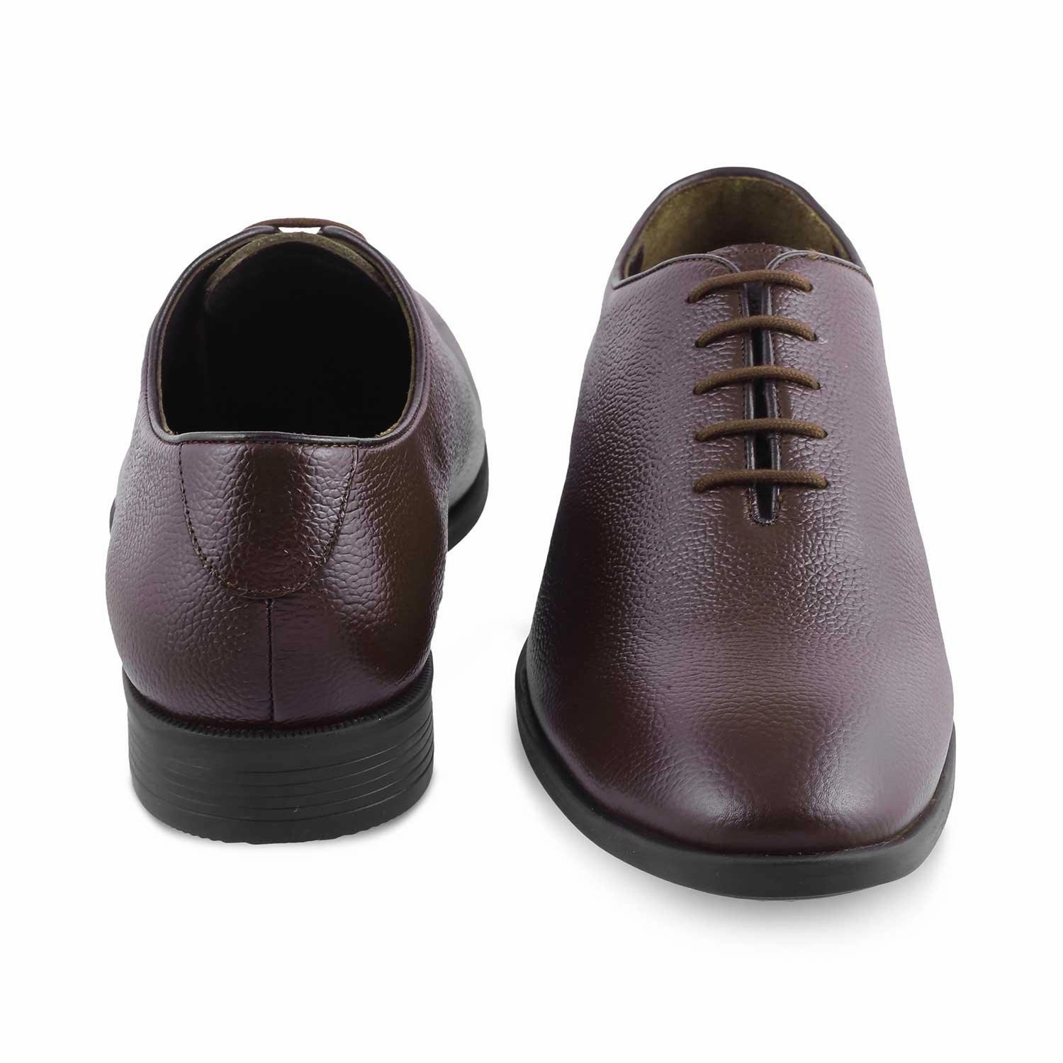 Hybrid Oxfords The Rofor Brown Men's Oxford Lace Ups Tresmode