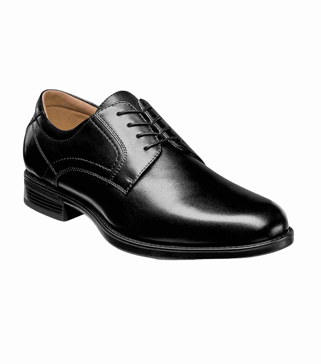 Midtown Plain Toe Oxford Black 3E Cowboy Oxfords