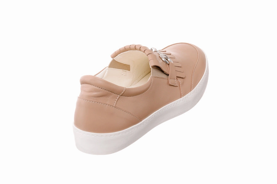 Bass Weejuns Penny Loafers Mc Capri Nude