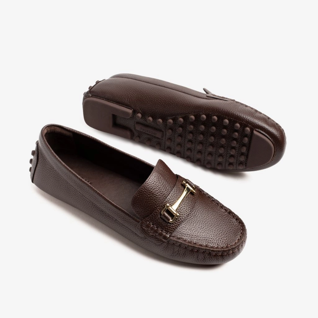 Grenson Loafers Driving Loafer | Brown & Gold