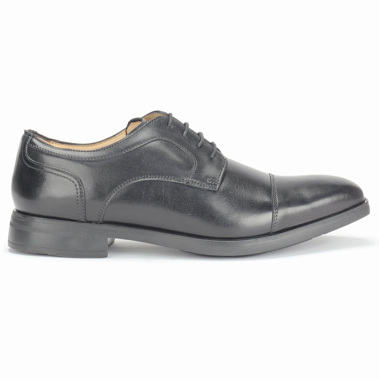 Heritage Oxford Grey Men Balmoral Toe Cap Oxford Shoe