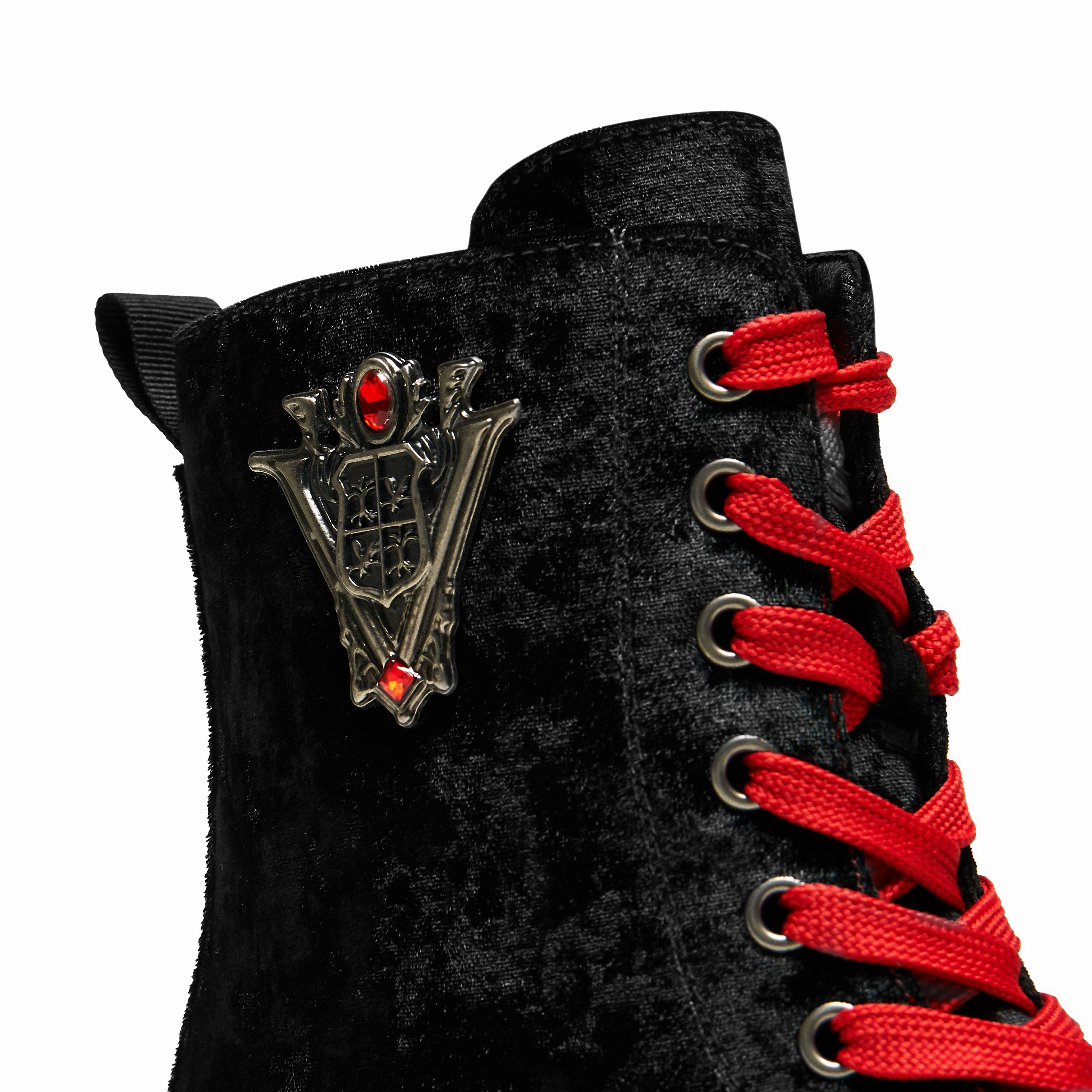 Mary Jane Shoes With Bow Volterra Velvet Crow Platform Boots