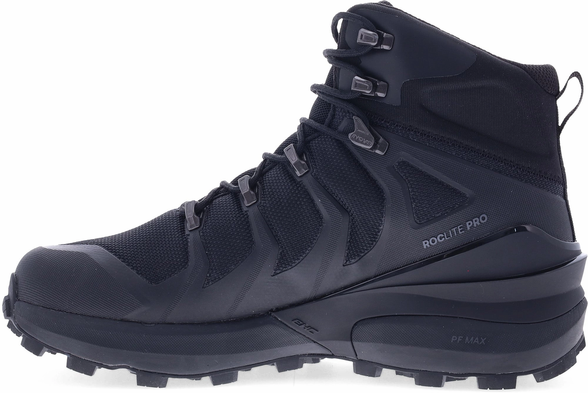 Inov8 Roclite Pro Mid GORE-TEX WIDE FIT Mens Walking Boots - Black Ultra 112 Wp Hiking Shoes