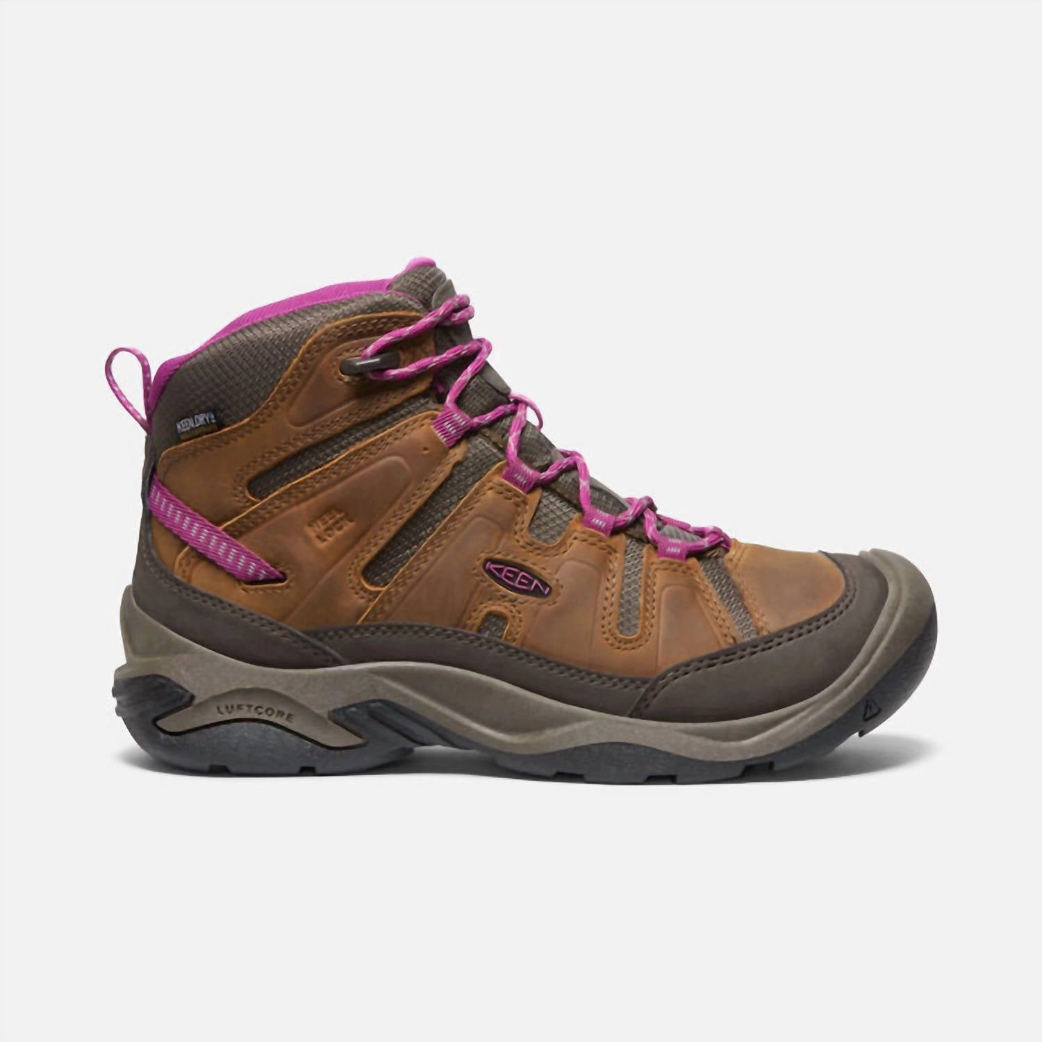 Women's Circadia Mid Waterproof Hiking Boots In Syrup/boysenberry Simond Climbing Reddit