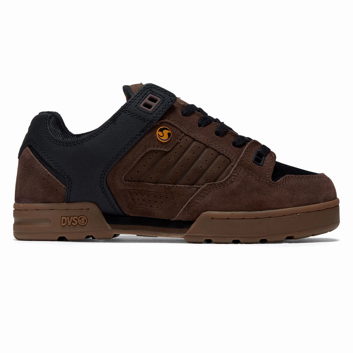 DVS Militia Snow Shoes - Brown/Black/Gum Suede Canada Weather Gear Snow Boots