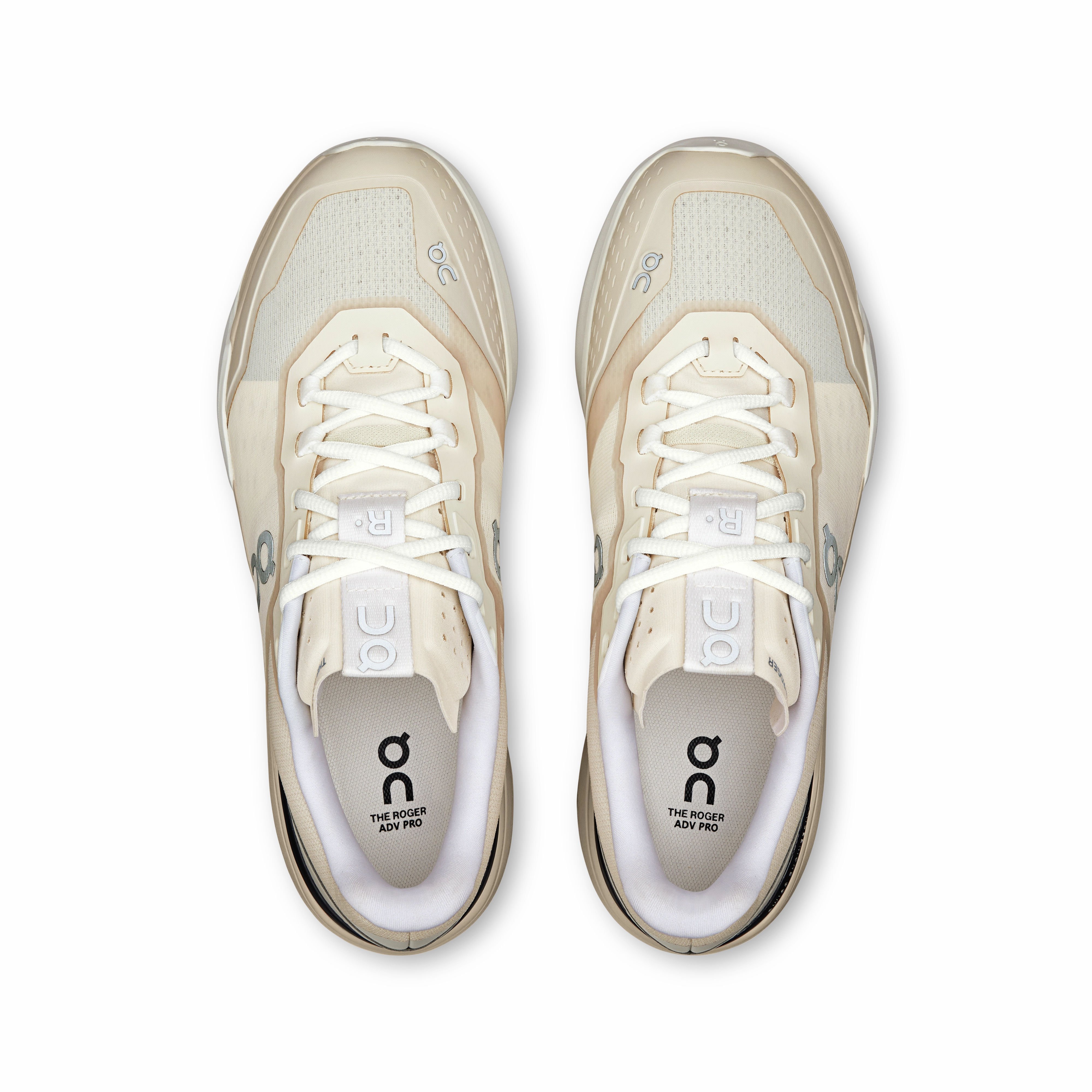 On Running The Roger Advantage Pro Cream Black Skecher Tennis Shoes