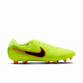 Nike Tiempo Legend 10 Pro FG Firm Ground Soccer Cleat- Volt/ Black Soccer Cleats Hurt My Feet