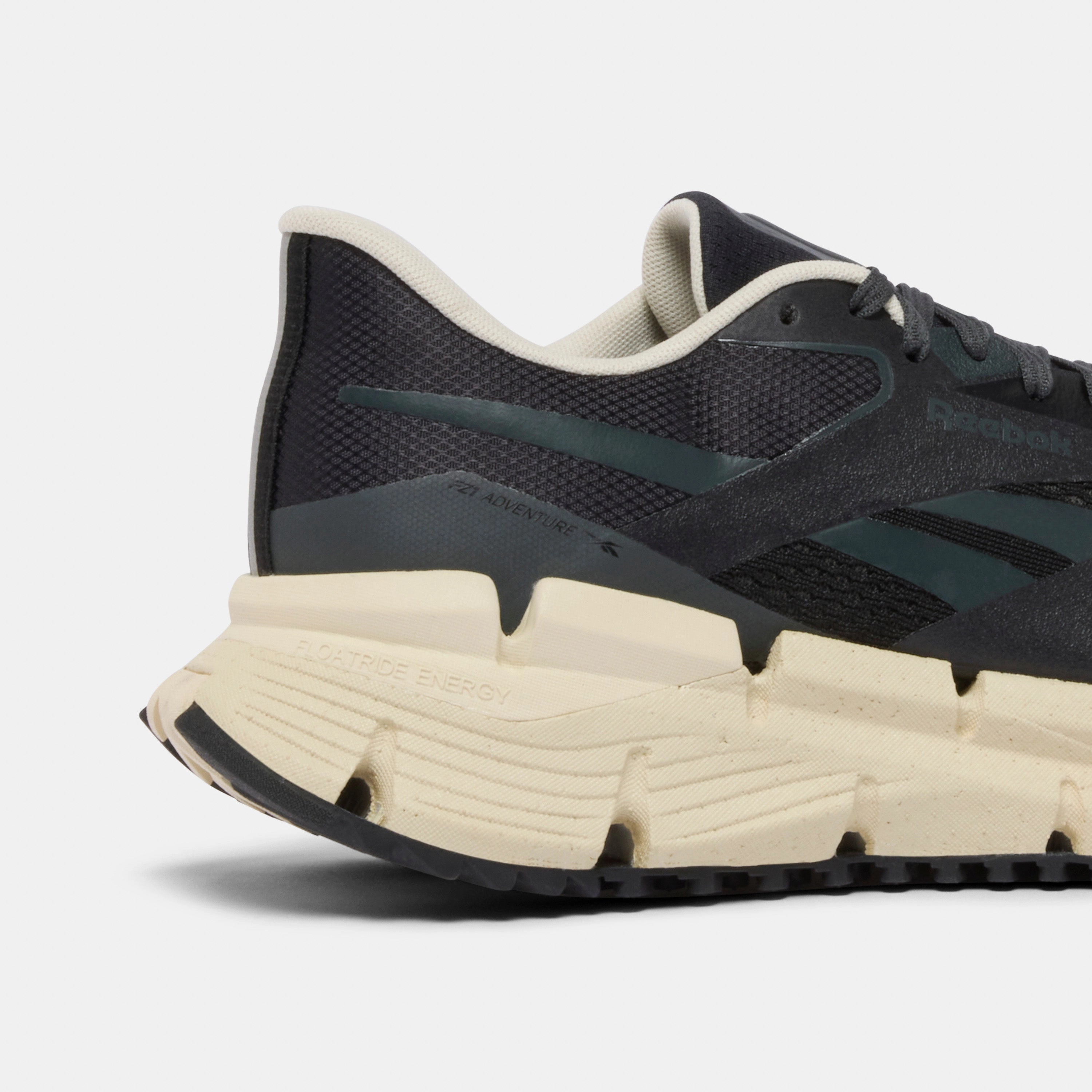 Trail Running Shoes For Pronation Floatzig Adventure 1 Black/Grey 6/Alabaster