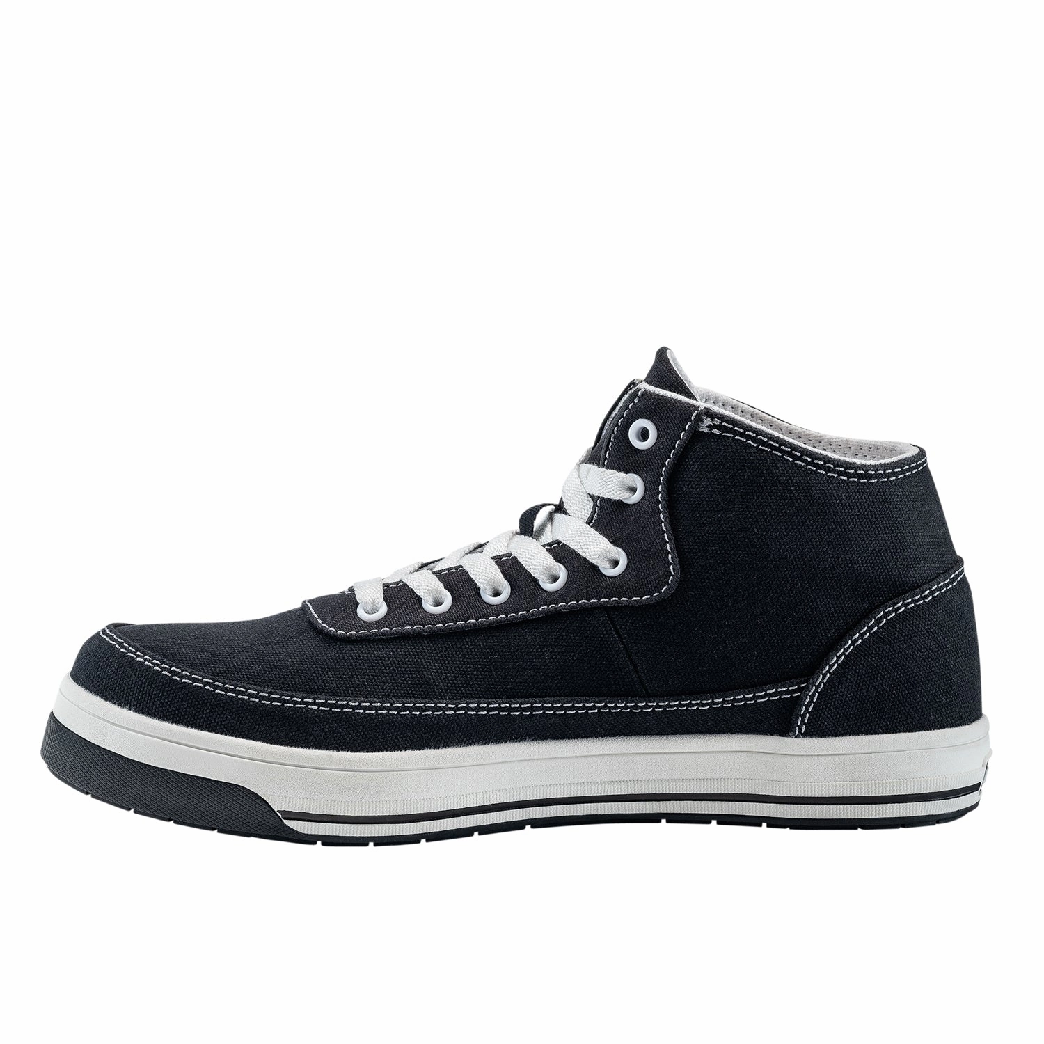 Avenger Womens Blade 6 Eye Black Canvas Work Shoes Gt-2160 Casual Shoes