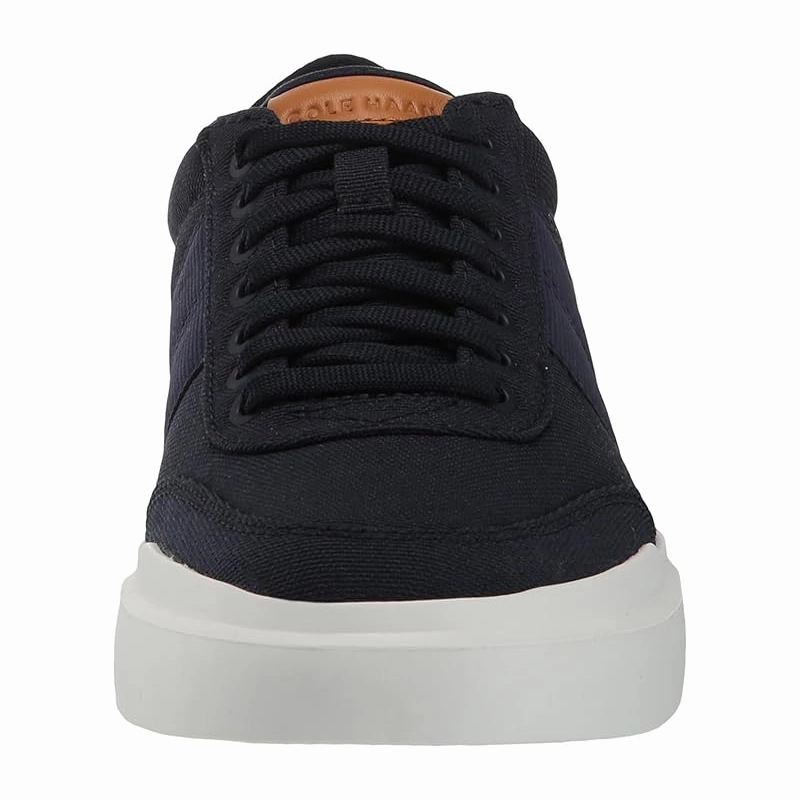 Cole Haan Men's Grandpro Rally Canvas Sneaker - Navy Blazer/Natural Tan/Optic White Shoes Casual 2017