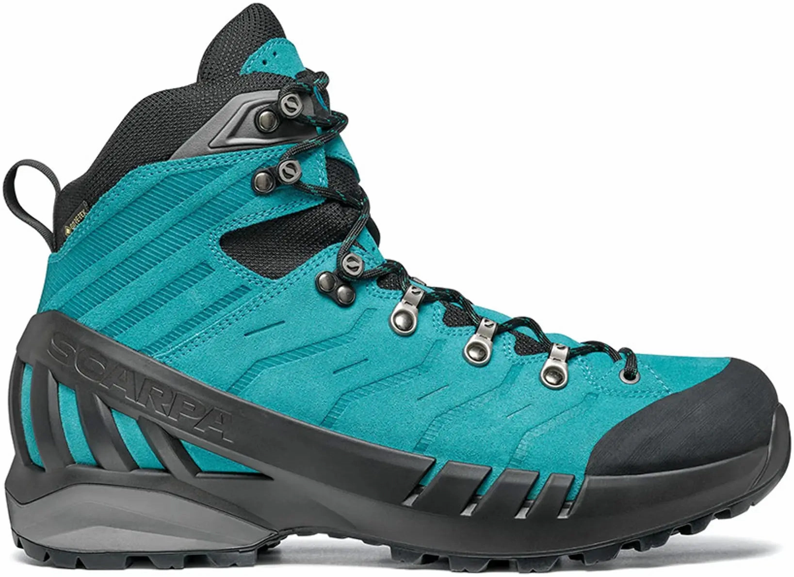 Keen Waterproof Hiking Shoes Scarpa Cyclone-S GORE-TEX Womens Walking Boots - Blue