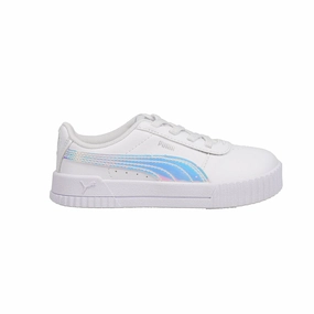 White Womens Slip Ons > Slip Ons Carina Holo Slip On Sneakers (Infant)