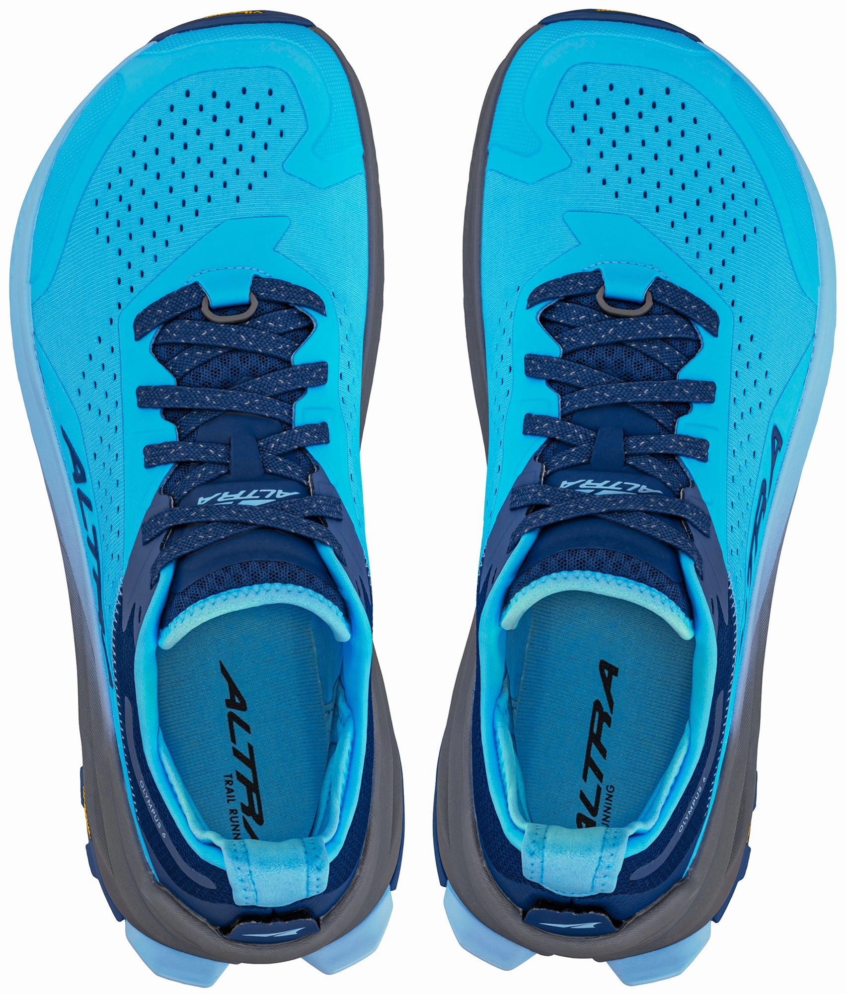 Altra Olympus 6 Mens Trail Running Shoes - Blue Best Trail Running Shoes For Wide Feet