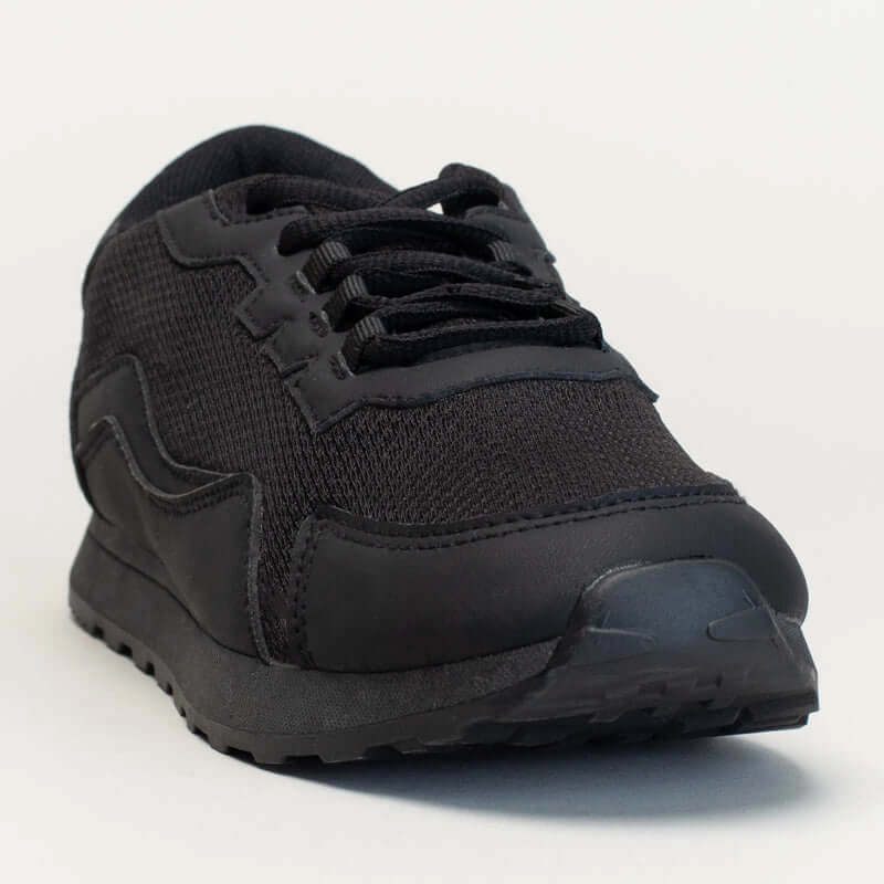 Mono Lace Up True White Slip On