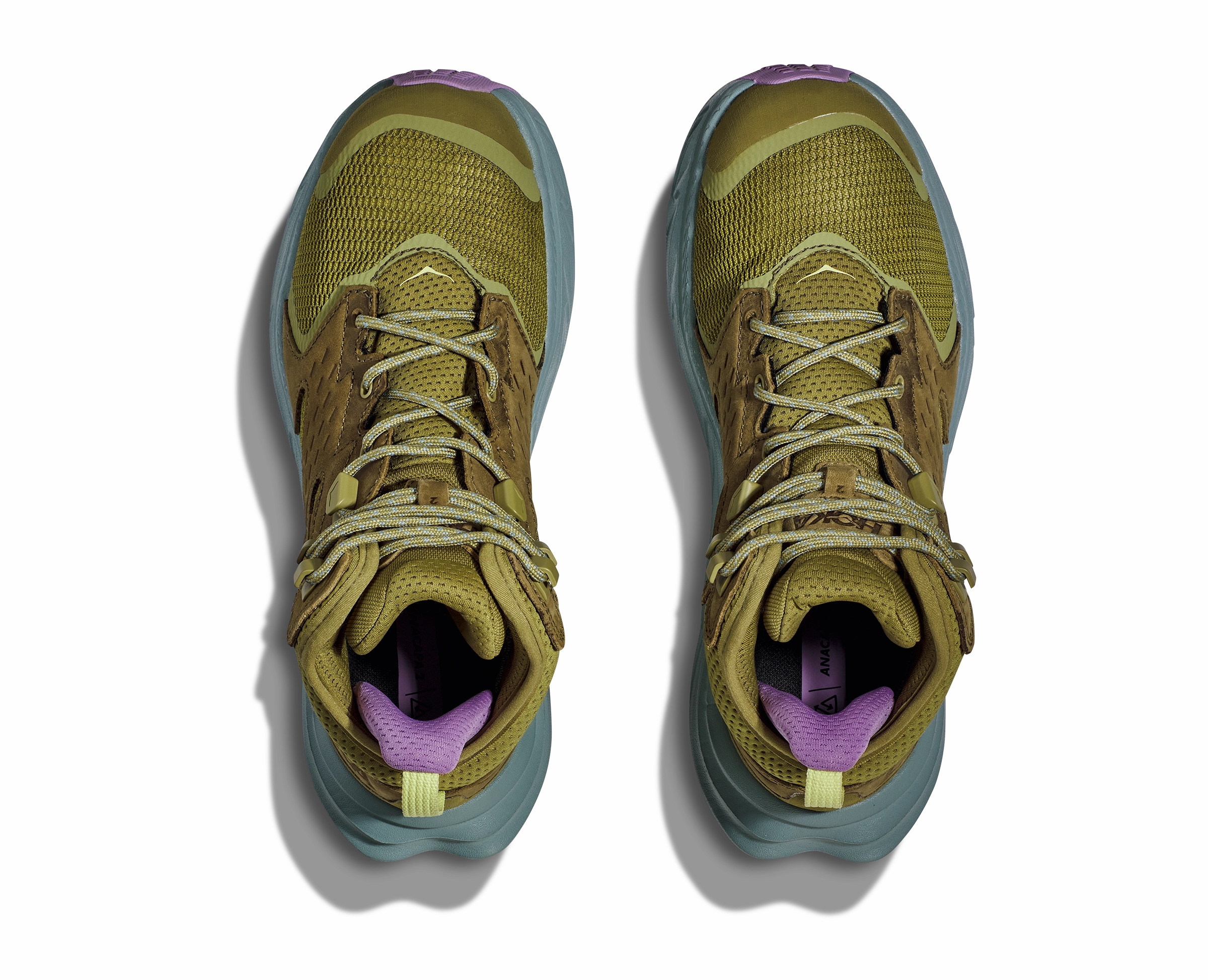 Hoka Anacapa 2 Women's Mid Gore-Tex Hiking Boots Green Moss Accentor 2 Ventilator Hiking Shoes