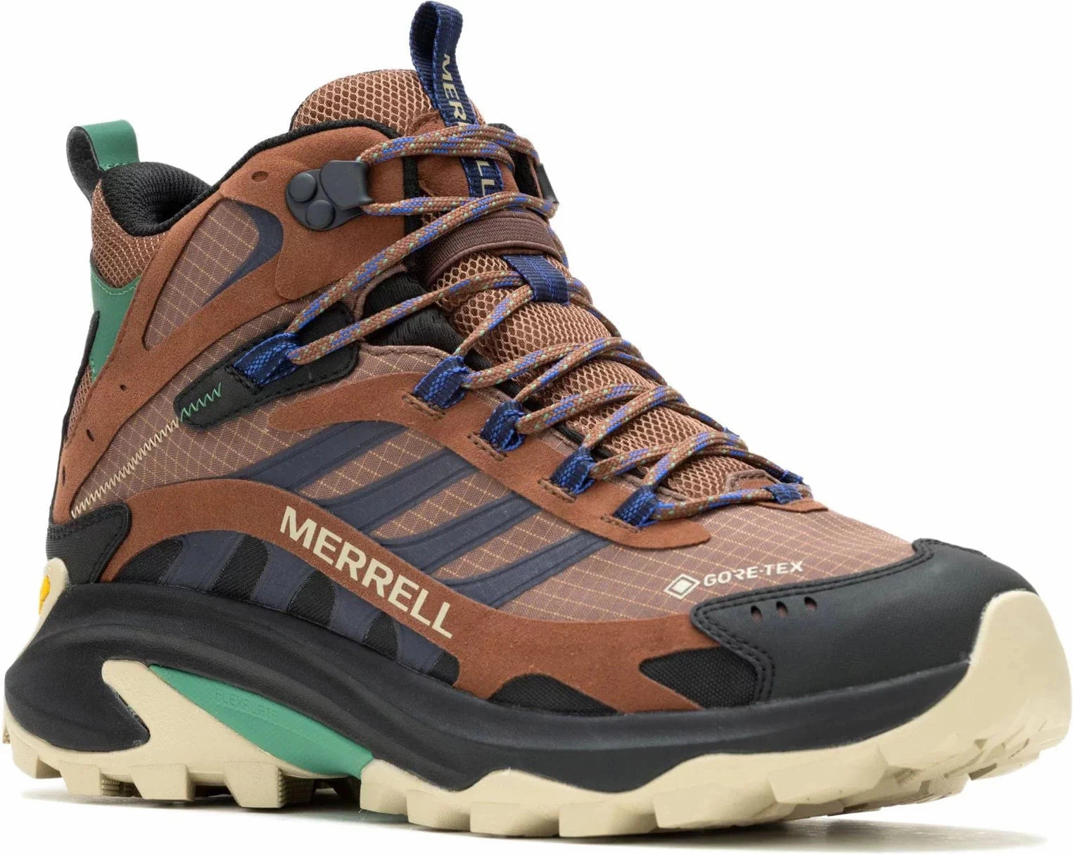 Hiking Shoes Versus Walking Shoes Merrell Moab Speed 2 Mid GORE-TEX Mens Walking Boots - Brown