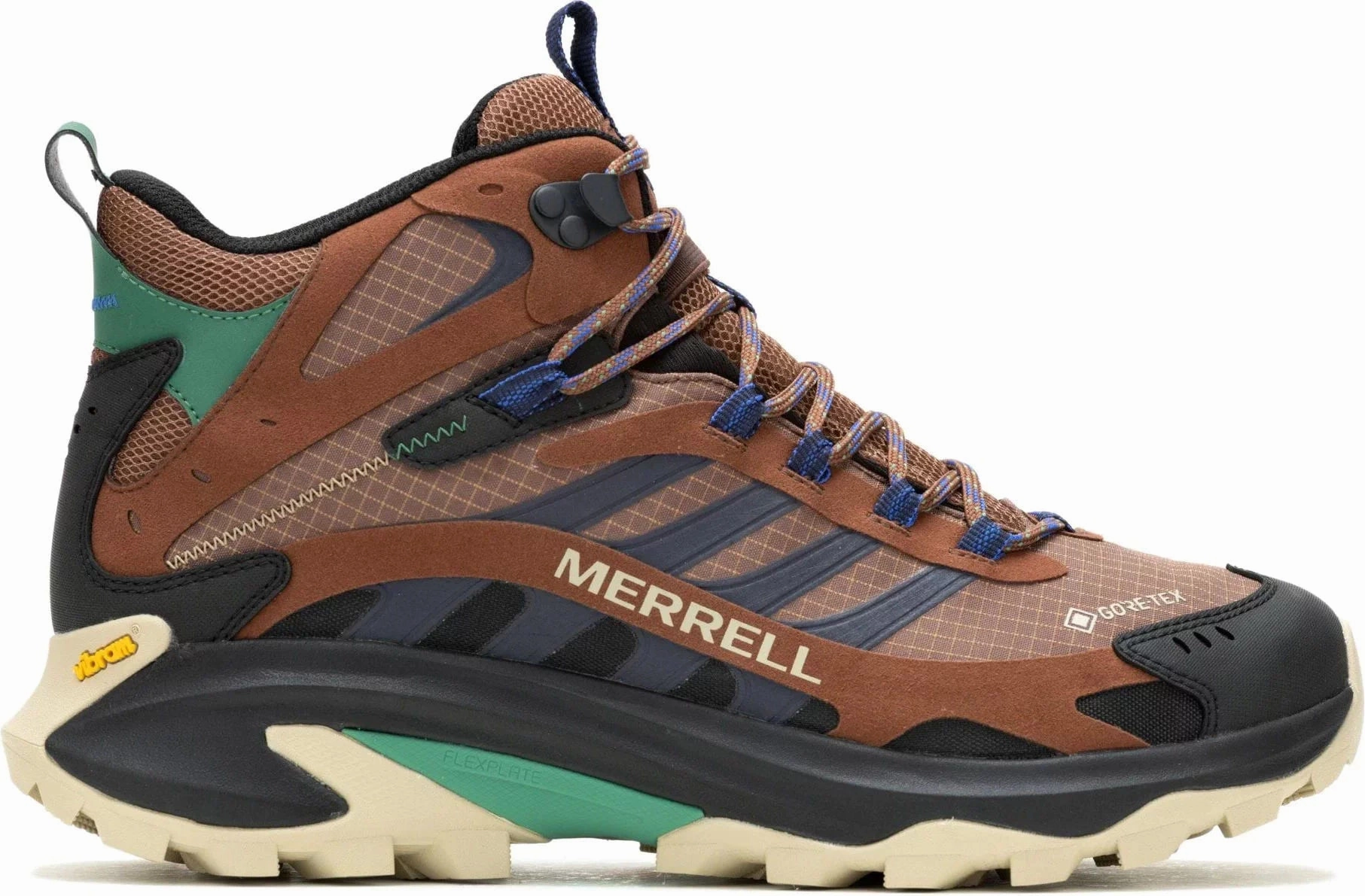 Merrell Moab Speed 2 Mid GORE-TEX Mens Walking Boots - Brown Hiking Shoes Nepal