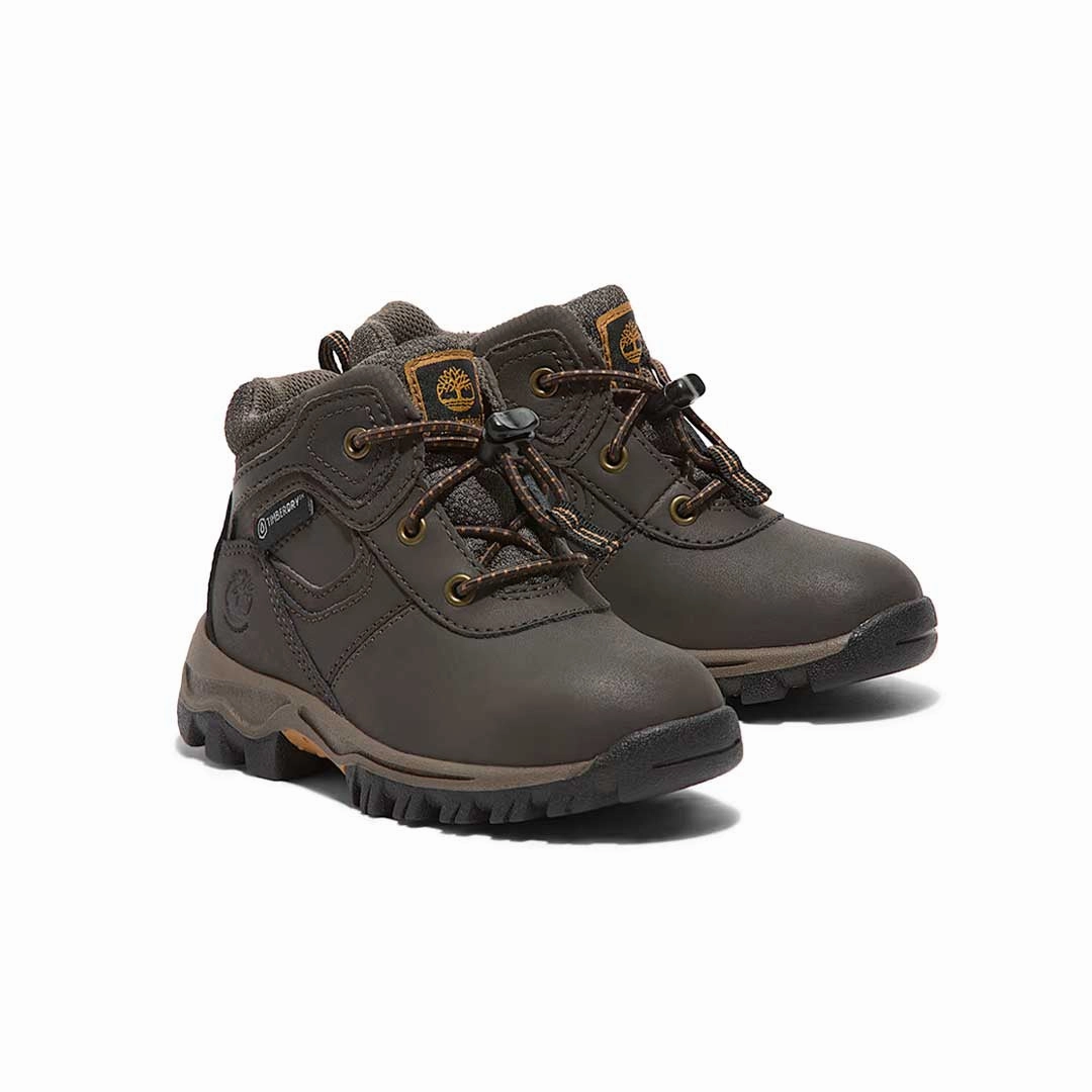 Timberland - Kids' (Infant & Preschool) Mt. Maddsen Waterproof Mid Hiking Boots (0A14IX) Hiking Shoes Rental Iceland
