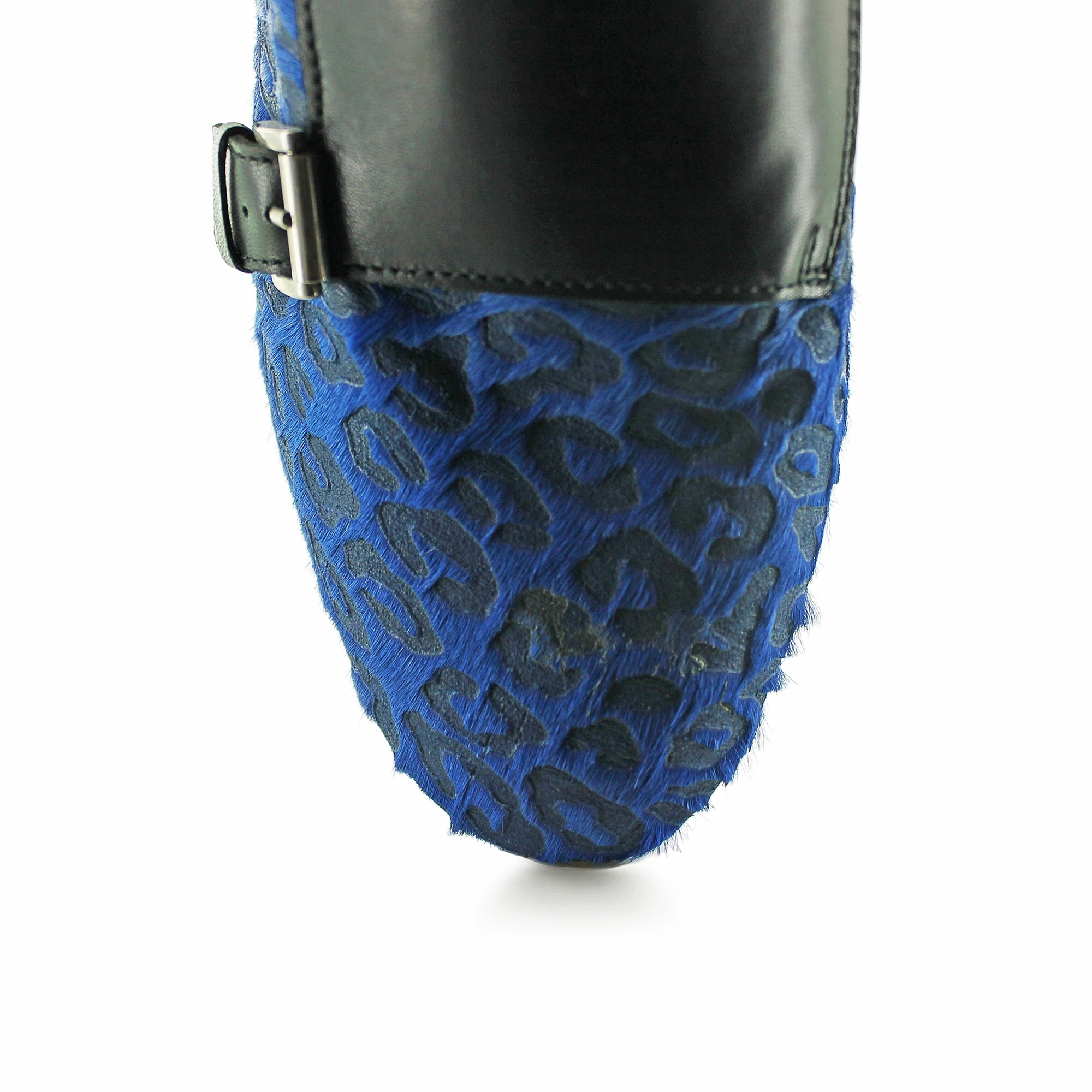 Navy Blue Womens Brogues RU13268 - Electro X Motif