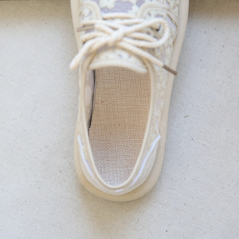 Women Retro Casual Summer Breathable Canvas Shoes Casual Dress Shoes For Shorts