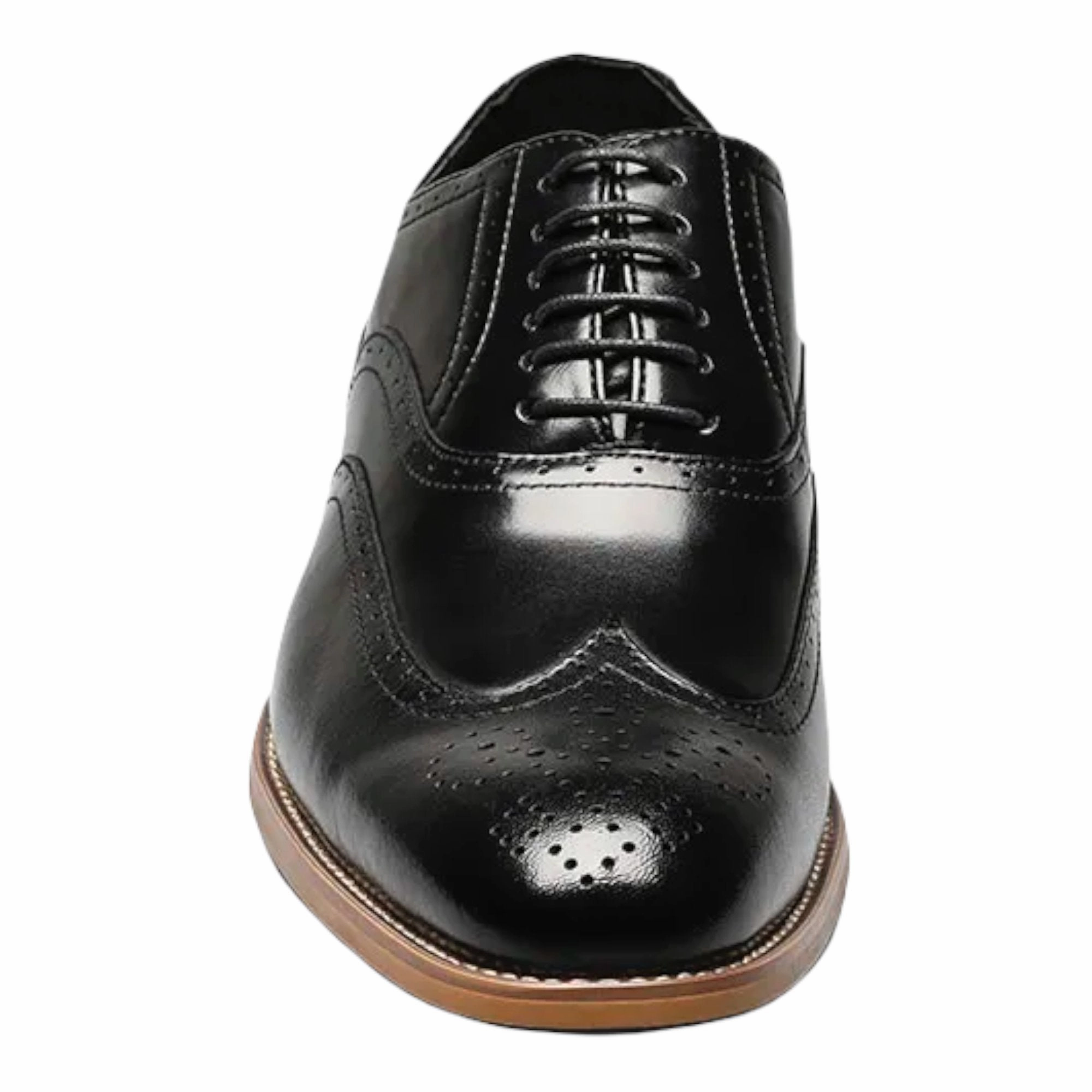 STACY ADAMS: Dunbar Wingtip Oxford 25064 Patent Leather Oxford