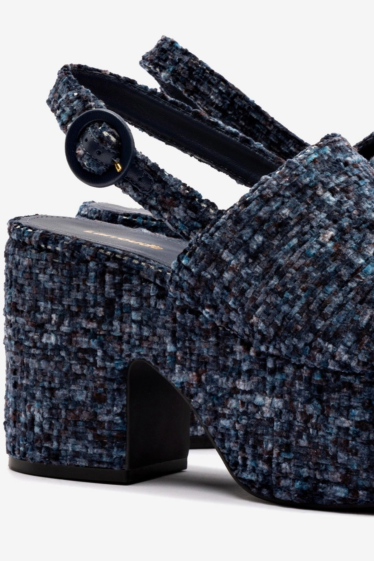 Mary Jane Shoes Girl Size 1 Miso Platform Sandal In Midnight Velvet