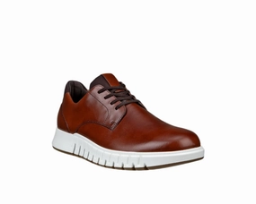 Lace Up Court Shoes ECCO GRUUV HYBRID DERBY MEN'S