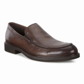 Loafers For Shorts Ecco Men's Vitrus III Slip-On - Cocoa Brown