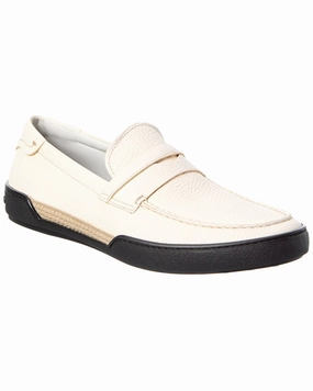 Ladies Canvas Slip On TOD??s Leather Slip-On Sneaker