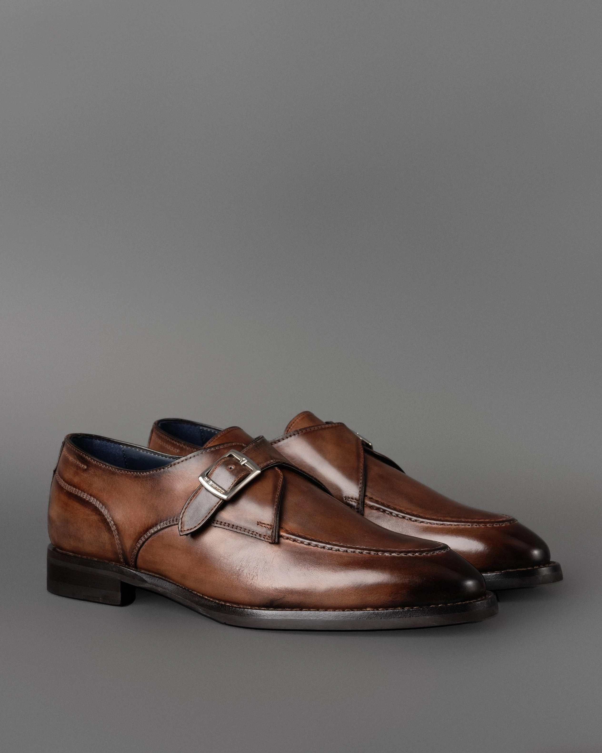 Berwick Brogues Gavello Monk Strap Shoe