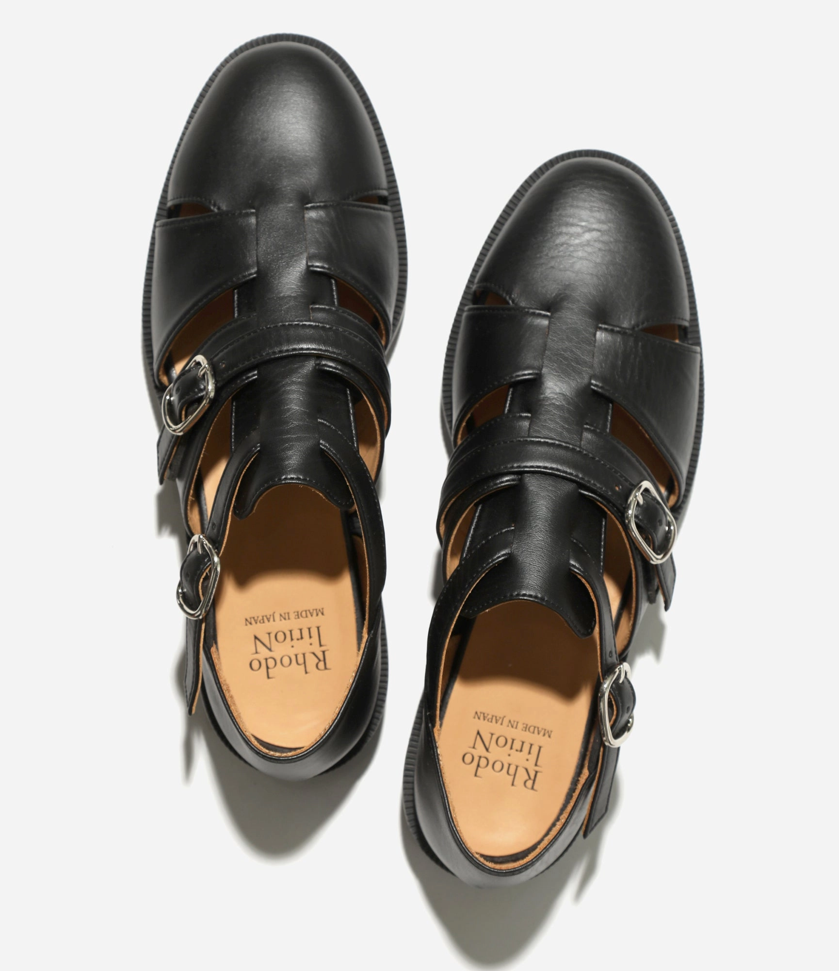 Platform Fisherman Shoes - Black Arcopedico Mary Jane Shoes