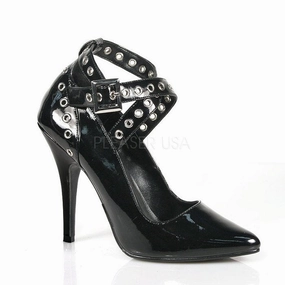 5" Crisscross Eyelet-Hole Pump (SEDUCE-443) Mary Jane Shoes 5.5