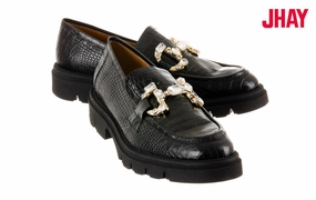 Sweater Dress With Loafers Hay Gianna Black