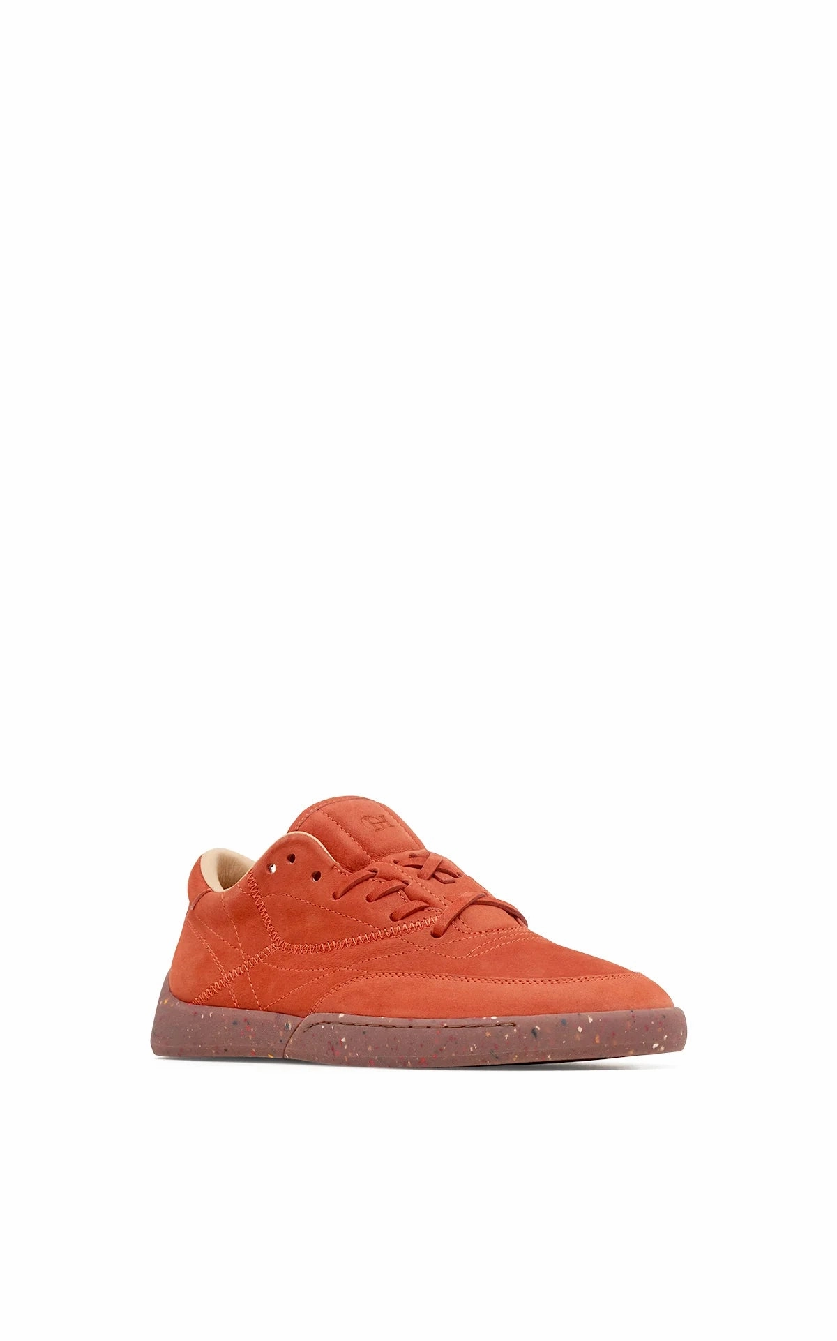 Ohio Slip-on Sneaker in Antelope Orange Nubuck Winter Slip On