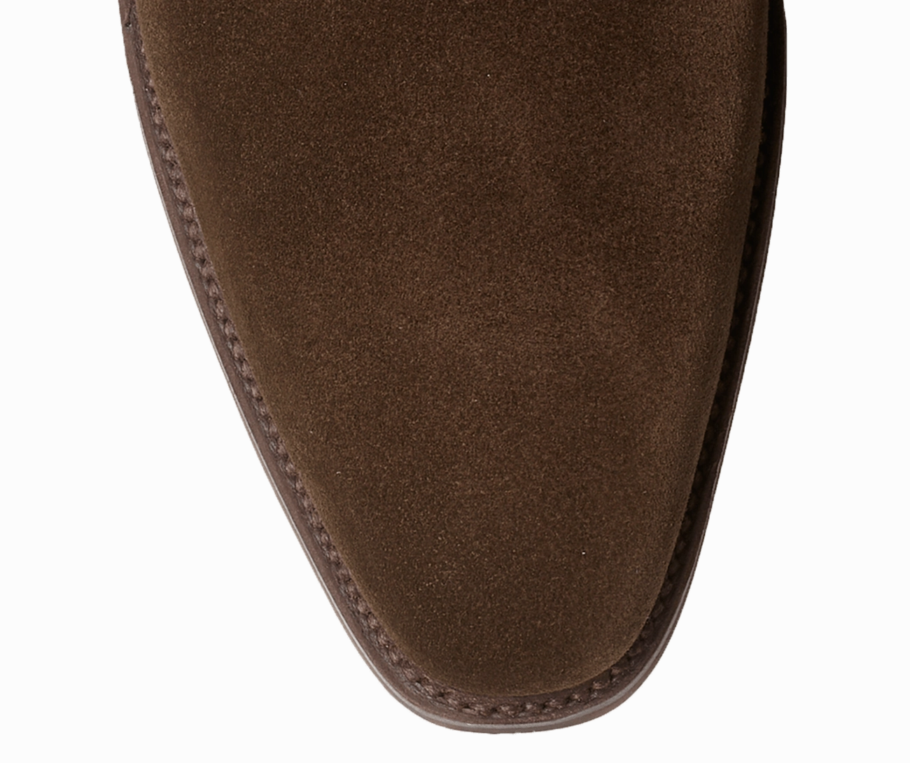 Mid Heel Lace Up Shoes Highbury 2 Dark Brown Calf Suede