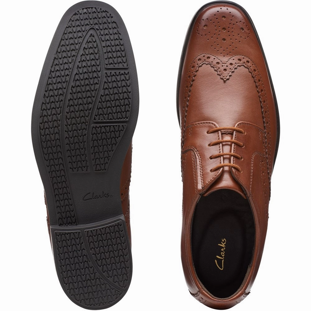 Dublin Brogue Clarks Howard Wing Shoes