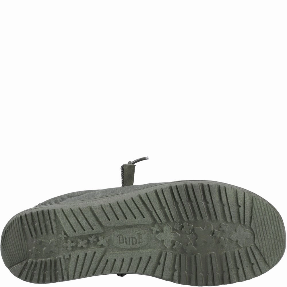 HEYDUDE Wally Stretch Canvas Shoes Clark Casual Shoes