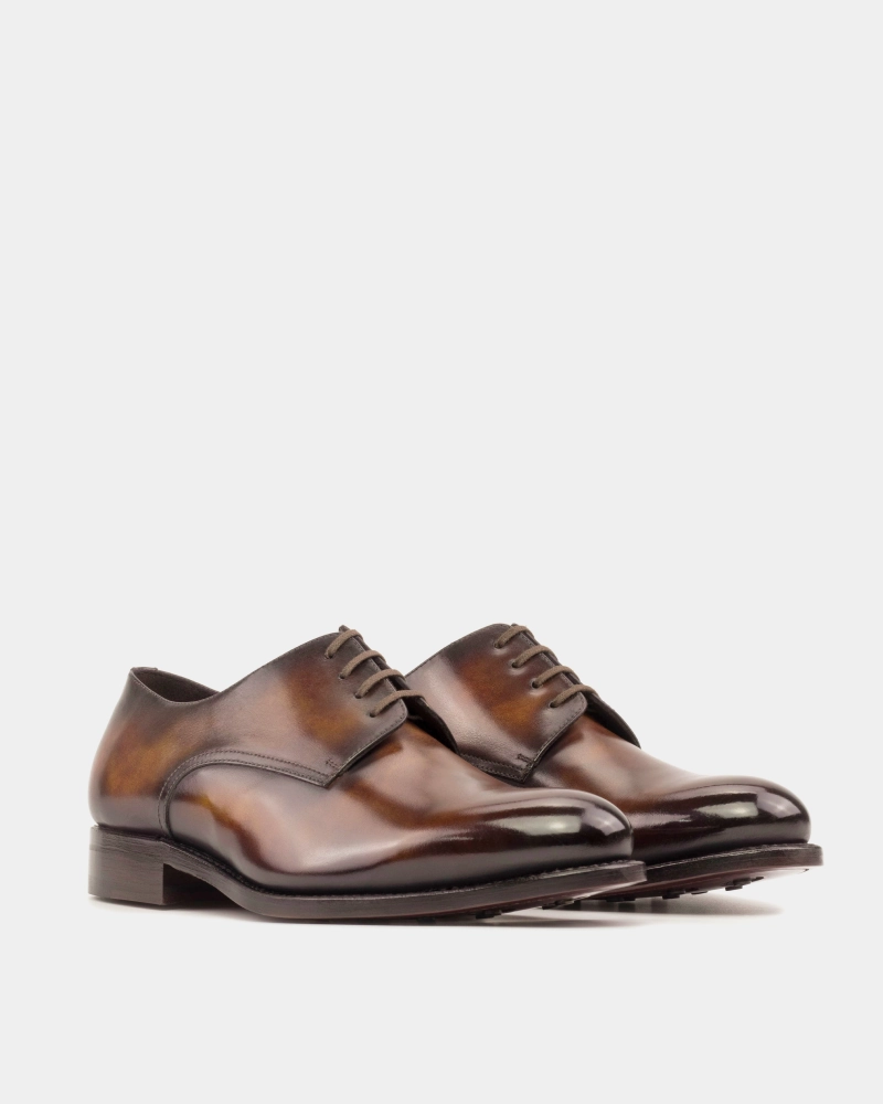 Marco Derby in Fire Patina Derby Shoes Dupe