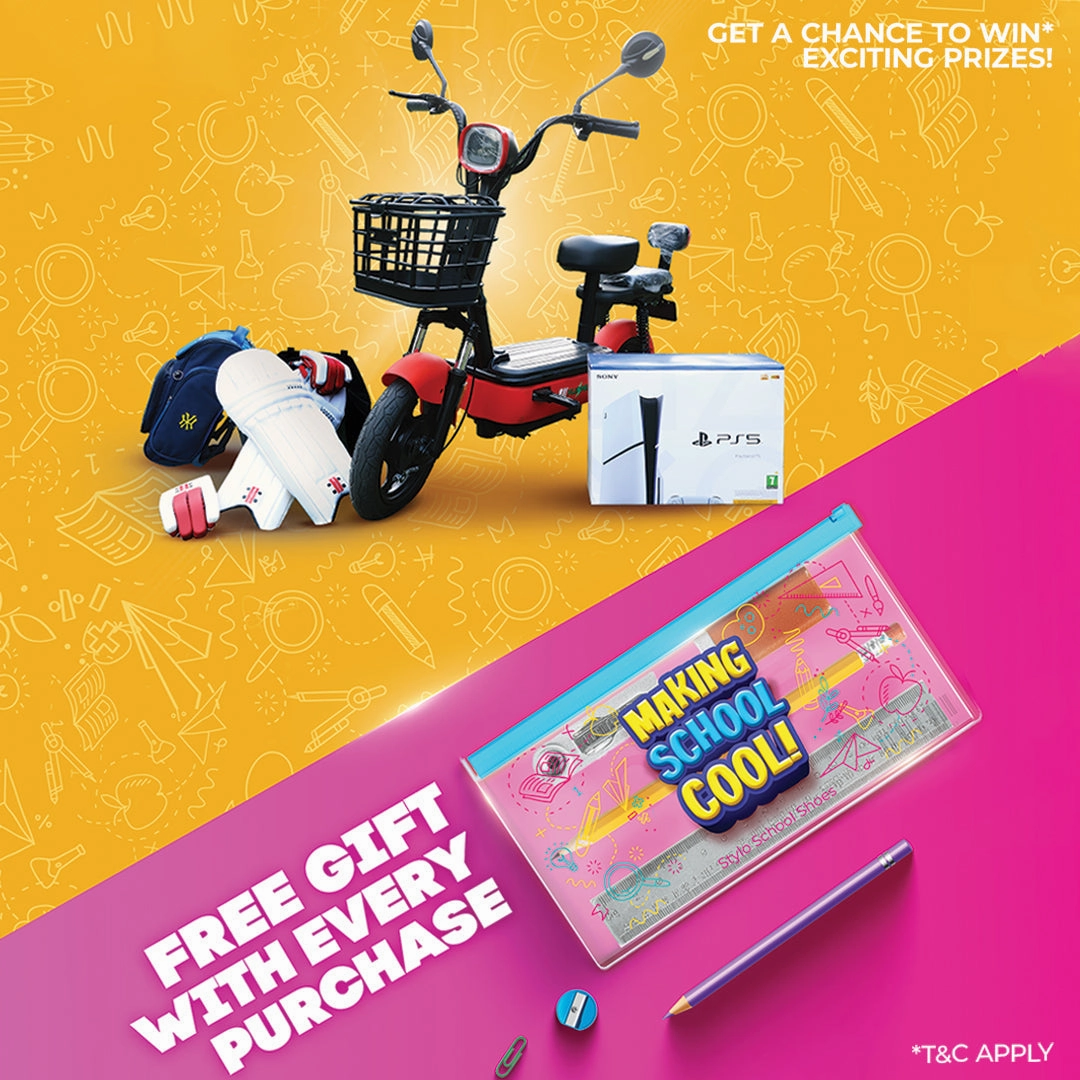 Boys Black Lace Up School Shoes SK1114